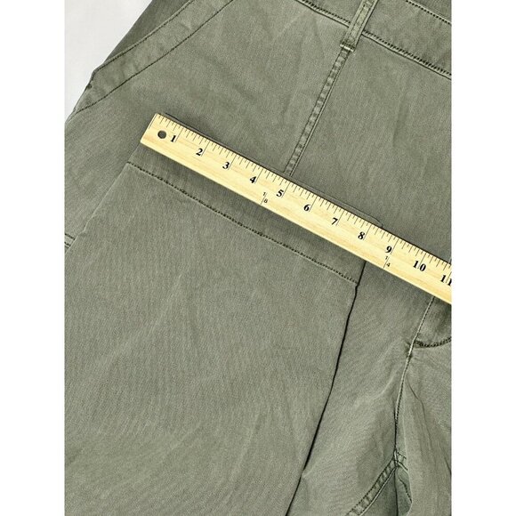 Old Navy Women’s Plus Size 26 High-Waisted Straight Canvas Workwear Pants Green - Picture 10 of 10